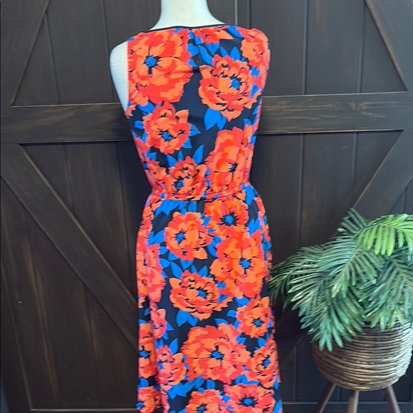 Tommy Hilfiger Pink and Blue Sundress Sleeveless Scoop Neck Resort Wear - Picture 7 of 8